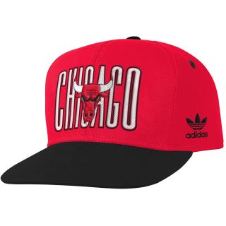 adidas Youth Chicago Bulls Lifestyle Team Color Snapback   Size: Youth