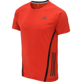 adidas Mens Supernova Short Sleeve T Shirt   Size: Xl, Hi Res Red/burgundy