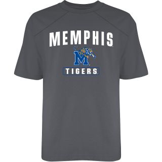 T SHIRT INTERNATIONAL Mens Memphis Tigers Fitness Short Sleeve T Shirt   Size: