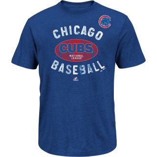 MAJESTIC ATHLETIC Mens Chicago Cubs League Legend Short Sleeve T Shirt   Size