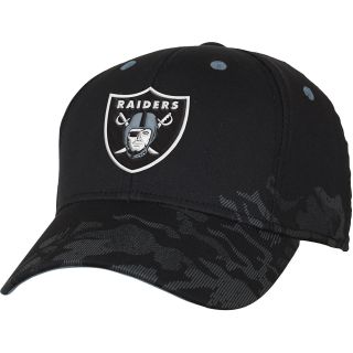 NFL Team Apparel Youth Oakland Raiders Shield Back Black Cap   Size: Youth,
