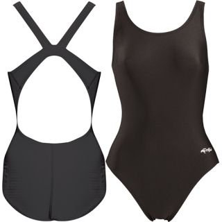 Dolfin HP Back Swim Suit Girls 22 28   Size: 22, Black (7202L 790 22)