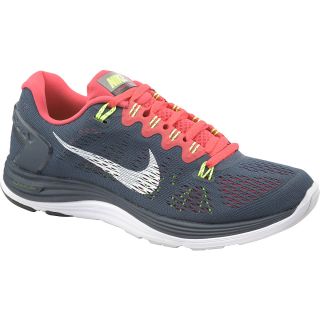 NIKE Womens Lunarglide+ 5 Running Shoes   Size: 8.5, Silver/white