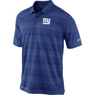 NIKE Mens New York Giants Dri Fit Pre Season Polo Shirt   Size: Small, Rush
