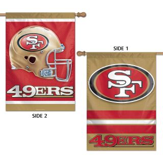 WINCRAFT San Francisco 49ers Double Sided Vertical House Flag