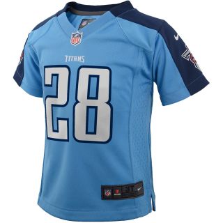 NIKE Youth Tennessee Titans Chris Johnson Game Jersey, Ages 4 7   Size: Large