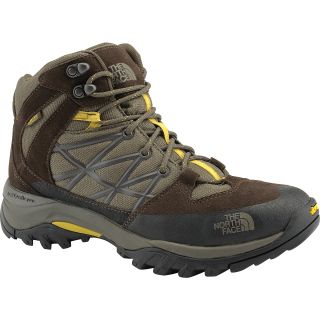 THE NORTH FACE Mens Storm Mid WP Hiking Boots   Size: 9, Brown/green
