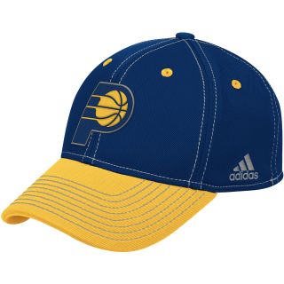 adidas Mens Indiana Pacers Flex Fitted Cap   Size: L/xl