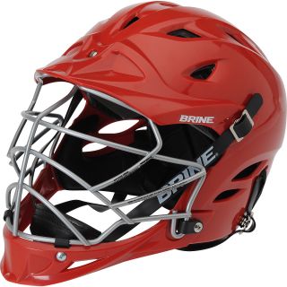 BRINE Mens STR Lacrosse Helmet   Size Xsmall/small, Red