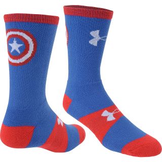 UNDER ARMOUR Mens Alter Ego Captain America Performance Crew Socks   Size: