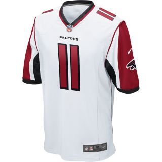 NIKE Mens Atlanta Falcons Julio Jones Game White Jersey   Size: Large,
