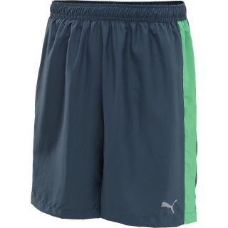 PUMA Mens PE Running 7 Baggy Shorts   Size: Xl, Ombre Blue