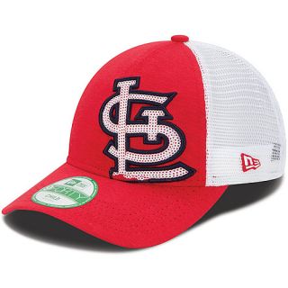 NEW ERA Youth St Louis Cardinals Sequin Shimmer 9FORTY Adjustable Cap   Size: