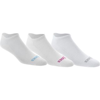 ASICS Womens XLT Low Cut Socks   3 Pack   Size: Medium, White/assorted