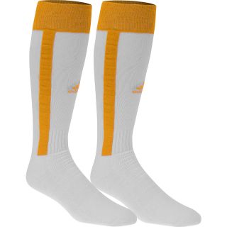 adidas Rivalry Baseball Stirrup Socks   2 Pack   Size: Small, White/gold