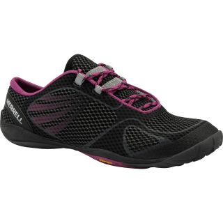 MERRELL Womens Pace Glove 2 Trail Running Shoes   Size: 9, Black/purple