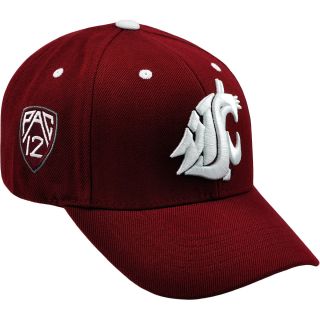 TOP OF THE WORLD Mens Washington State Cougars Triple Conference Red