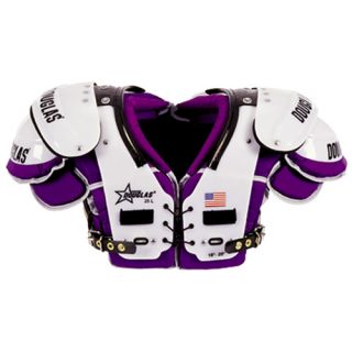 Douglas CP 25 Series RB DB QB Football Shoulder Pads (Custom Colors)   Size