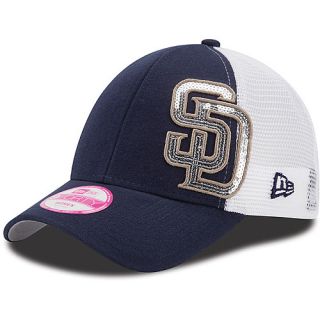 NEW ERA Womens San Diego Padres Sequin Shimmer 9FORTY Adjustable Cap   Size: