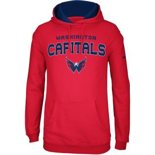 REEBOK Mens Washington Capitals Playbook Fleece Hoody   Size: Large, Red
