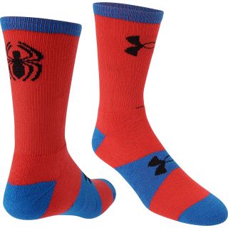 UNDER ARMOUR Mens Alter Ego Spider Man Performance Crew Socks   Size: Small,