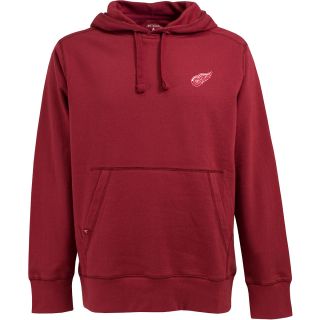 Antigua Mens Detroit Red Wings Signature Hooded Pullover Sweatshirt   Size: