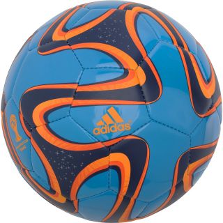 adidas Brazuca 2014 Glider Solar Blue Soccer Ball   Size 4, Solar Blue