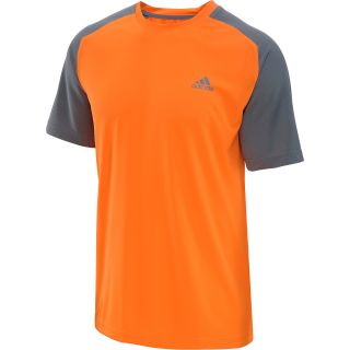 adidas Mens ClimaCore Short Sleeve T Shirt   Size: Large, Solar Zest