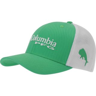 COLUMBIA Mens PFG Mesh Cap   Size: S/m, Emerald