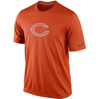 NIKE Mens Chicago Bears Legend Just Do It Dri FIT Short Sleeve T Shirt   Size: