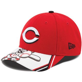 NEW ERA Youth Cincinnati Reds Visor Dub 9FORTY Adjustable Cap   Size: Youth, Red