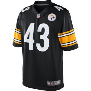 NIKE Mens Pittsburgh Steelers Troy Polamalu Limited Jersey   Size: Medium,