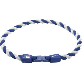 PHITEN MLB Tornado Titanium Necklace   Size: 18, Royal/white