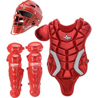 ALL STAR Youth Players Series Catchers Kit   7 9 Years, Scarlet