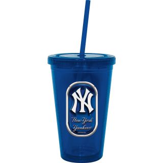 Hunter New York Yankees Team Color Specific Dual Walled BPA Free Sip N Go