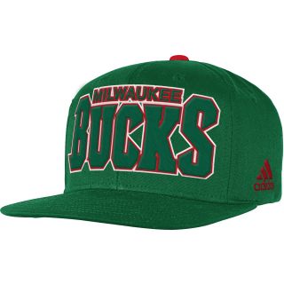 adidas Youth Milwaukee Bucks 2013 NBA Draft Snapback Cap   Size: Youth