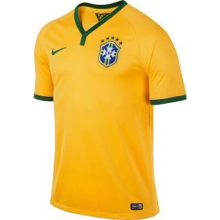 NIKE Mens 2013/14 Brasil Stadium Replica Soccer Jersey   Size: Large,