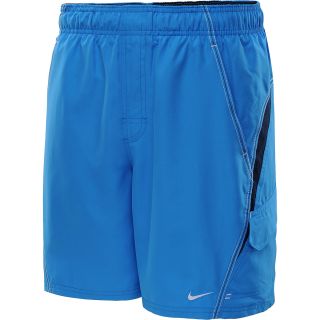 NIKE Mens Core Velocity 7 Volley Shorts   Size: Small, Photo Blue