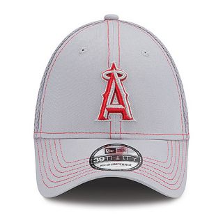 NEW ERA Mens Los Angeles Angels Gray Neo 39THIRTY Stretch Fit Cap   Size: S/m,