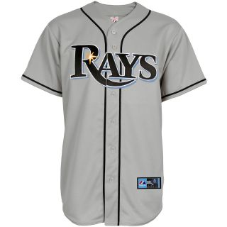 Majestic Mens Tampa Bay Rays Replica Generic Road Jersey   Size XL/Extra