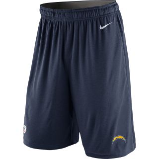 NIKE Mens San Diego Chargers Dri FIT Fly Shorts   Size: Small, Navy/white