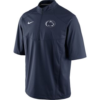 NIKE Mens Penn State Nittany Lions Short Sleeve Hot Jacket   Size 2xl, Navy