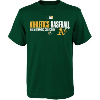 MAJESTIC ATHLETIC Youth Oakland Athletics Authentic Collection Property Of