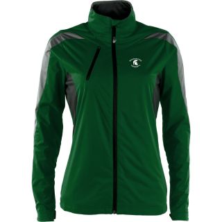 Antigua Michigan State Spartans Womens Full Zip Discover Jacket   Size: Small,
