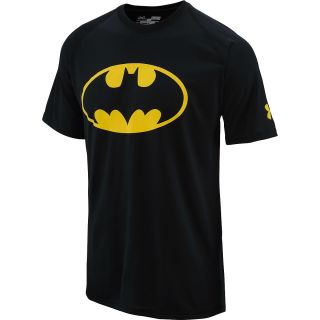 UNDER ARMOUR Mens Alter Ego Batman HeatGear T Shirt   Size Large, Black