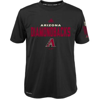 adidas Youth Arizona Diamondbacks ClimaLite Batter Short Sleeve T Shirt   Size: