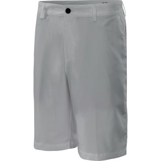 adidas Mens Climalite 3 Stripes Tech Golf Shorts   Size: 40, Chrome/white