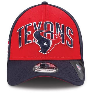 NEW ERA Mens Houston Texans Draft 39THIRTY Stretch Fit Cap   Size: M/l, Navy