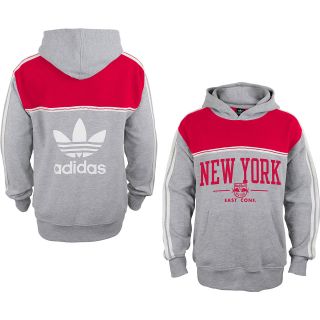 adidas Youth New York Red Bulls Logo Trefoil Pullover Hoody   Size: Large