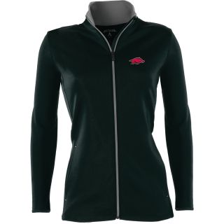 Antigua Arkansas Razorbacks Womens Leader Full Zip Jacket   Size Small,